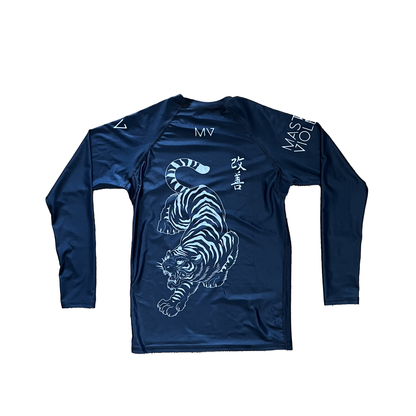 KAIZEN Rashguard - Carbon Blue